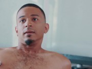 Preview 1 of NoirMale - Romatic interracial couple fuck