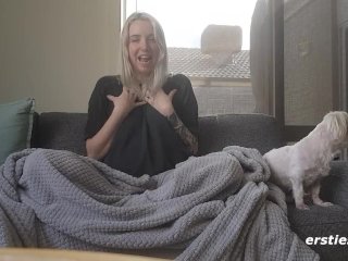 Beautiful Pregnant_Babe Gets Herself_Off