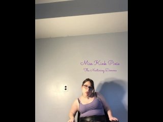 BBW Teen Goddess Fishnet and Boot Worship