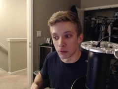 Stepbro eats pizza after being sucked dry by stepsis (Gone sexual!)