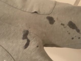 verified amateurs, came his pants, male orgasm, cum soaked
