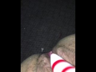 Squirting pussy toy play 