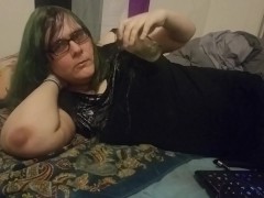Goth Trans Spills Water On Self In Desperate Attempt At Self Care