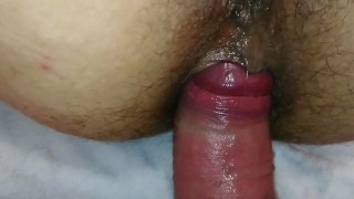 Tight anal he really got in me tonight