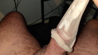 Edging In Step Daughters Pantyhose Stocking - SlugsOfCumGuy