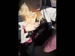 Driving with a toy!!