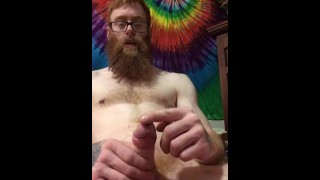 Sounding urethra insertion with anal toy in while jerking cock cumshot fini