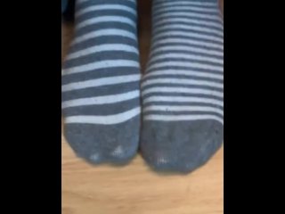 Teen feet after class pov ASMR