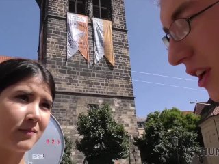 HUNT4K. Young cuckold watches how his_beautiful GF Madelina Dee