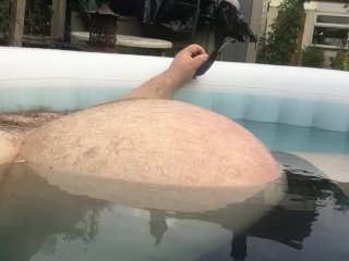 exclusive, hottub, solo male, belly