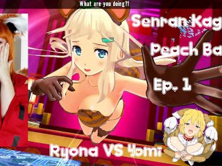 pornstar, senran kagura game, gamer girl, hentai game