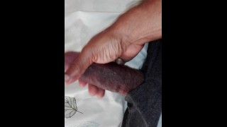 Big black cock teen jerking off and moaning while dirty talk just for you