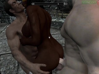 Skyrim Young Lady Thane used and Fucked in the City Part 2