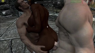 Skyrim young lady thane used and fucked in the city part 2