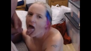 Stepmother Ingests Cum For The First Time