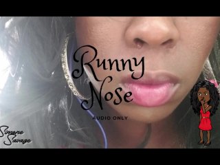 snot nose blow, 60fps, exclusive, solo female