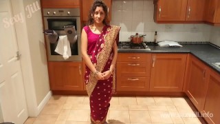 Cheating Bhabhi teaches Devar about kamasutra hindi sex story in saree POV 