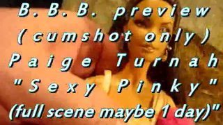 B.B.B. preview: Paige Turnah "Sexy Pinky" (alleen cum) WMV met SloMo