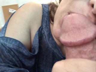 Sexy Samoan Milf withGlasses and_Cum on Face