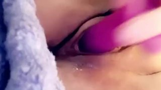 Pink pussy dildo play 