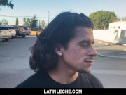 Preview 1 of LatinLeche - Cute Latino Boy Sucks An Uncut Cock