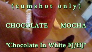 Превью B.B.B.: Cocholate Mocha "In White FJ/HJ" (только сперма) AVI no slomo