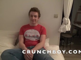 Innocent Twink Fucked Bareback by TIM COSLA for Casting Porn Shoot