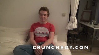 innocent twink fucked bareback by TIM COSLA for casting porn shoot