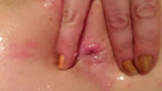 Shaming My Little Ass Slut Dick By Cleaning Out The Cum