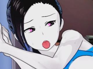 Wii Fit Trainer Fucks after Workout