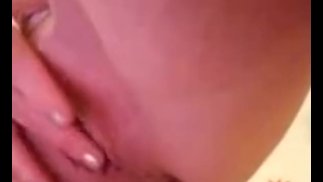 Pussy slapp spank self