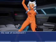 Preview 4 of Let's Play Star Wars Orange Trainer Uncensored Bonus 1 Lots of hot kinky alien sex
