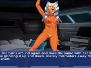 Preview 6 of Let's Play Star Wars Orange Trainer Uncensored Bonus 1 Lots of hot kinky alien sex