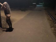 Preview 1 of SecretCrush4K Couples Date POV Street Flashing Anal Multiple Squirt Orgasms