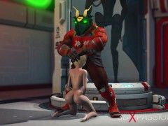 Alien monster fucks hard a young blonde in the sci-fi lab - Screenshot 5 of 16 - 18 Eighteen