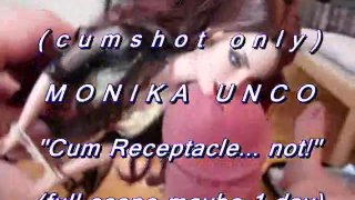 B.B.B. preview: Monika Unco "Cum Receptacle...not!"(cum only)WMV with slomo