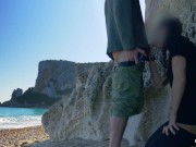 Preview 1 of First  anal sex on a beautiful Sardinia`s beach