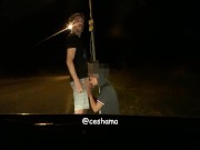 Preview 4 of I was peeing at a road side and got a blowjob