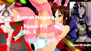 OmankoVivi Flipper Handling Episode 2 ♡Senran Kagura Peach Ball