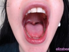 Upclose Uvula and Saying Ahhhh