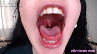 A Close-Up Of The Uvula And Ahhhh