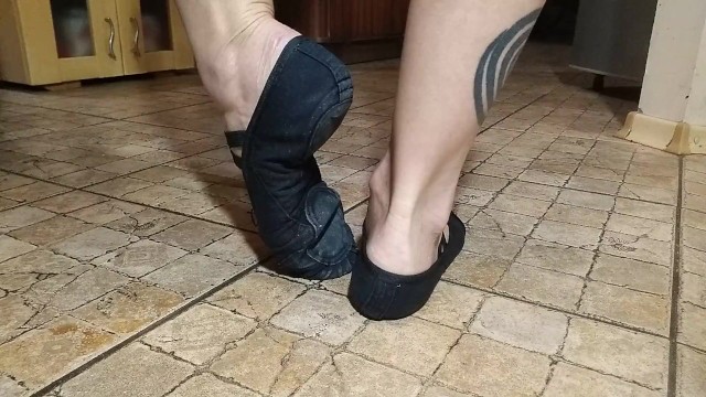 Sexy Ballet Flats - Ballet Slippers Tease - OlgaNovem - Pornhub.com