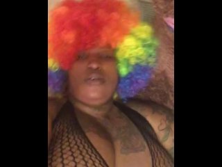 fetish, ebony, music, solo female