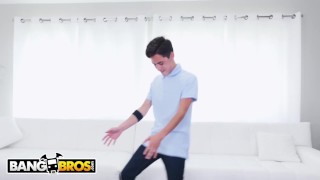 BANGBROS - Juan El Caballo Loco Practicing His Sex Moves Like A Dork