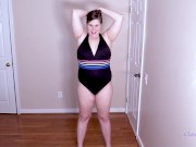 Preview 3 of Preview: Friend Teasing In Swimsuit, Encouraging You To Stroke