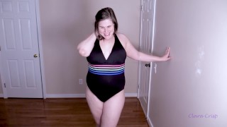 Preview Friend Teasing In Swimsuit Encouraging You To Stroke
