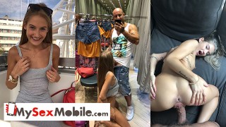 Tiffany Tatum Public Sex on Observation Wheel and Fitting Room Fun