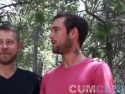Preview 2 of Do I Still Have Cum On My Face? - Camping Trip Leads to Cum Swallowing