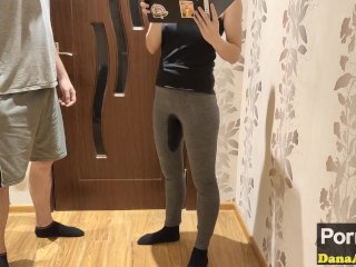 MY STEPSISTER IS NAUGHTY PEE SLUT I PEED ON HER AND CUM INSIDE IN HER PUSSY