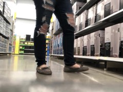 Video (Almost Caught) Public Fuck at Walmart Supermarket Risky Random Sex Search 365movies 
